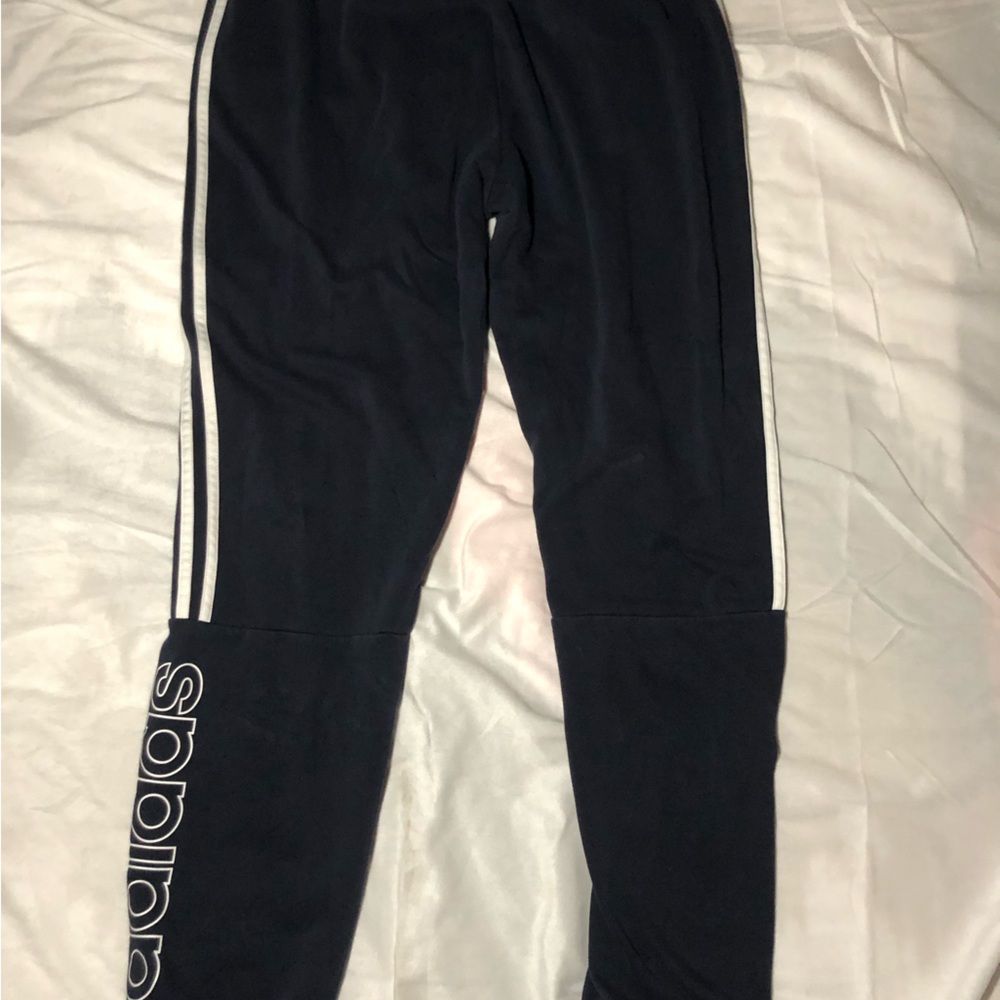 Navy Blue Adidas Sweatpants